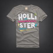 T-shirt Hollister Homme en Gris